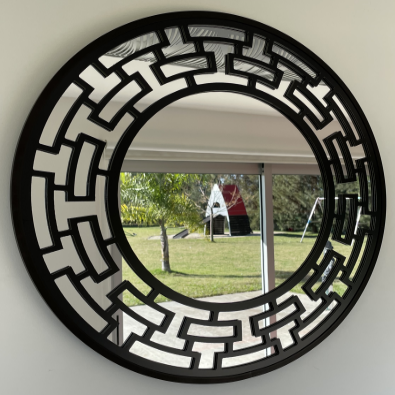 espejo circular de aluminio compuesto